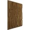 Ekena Millwork 19 5/8in. W x 19 5/8in. H Staggered Brick EnduraWall Decorative 3D Wall Panel Covers 2.67 Sq. Ft. WP20X20SBCGH - alternate 6